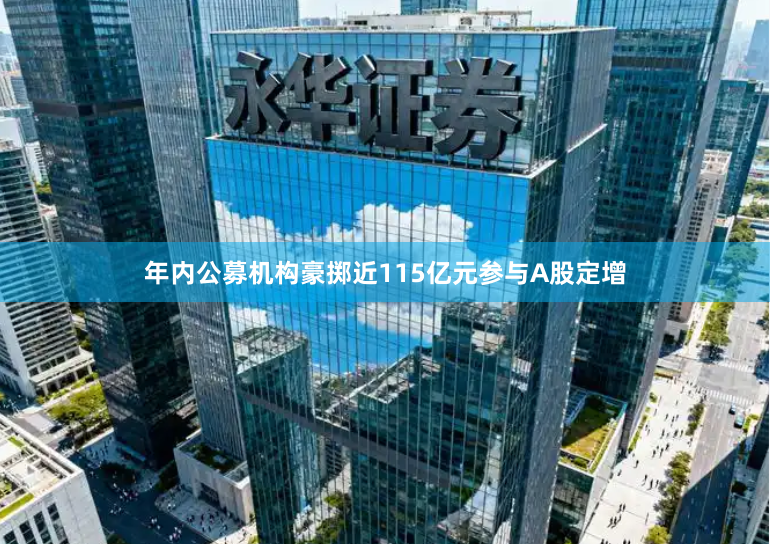 年内公募机构豪掷近115亿元参与A股定增